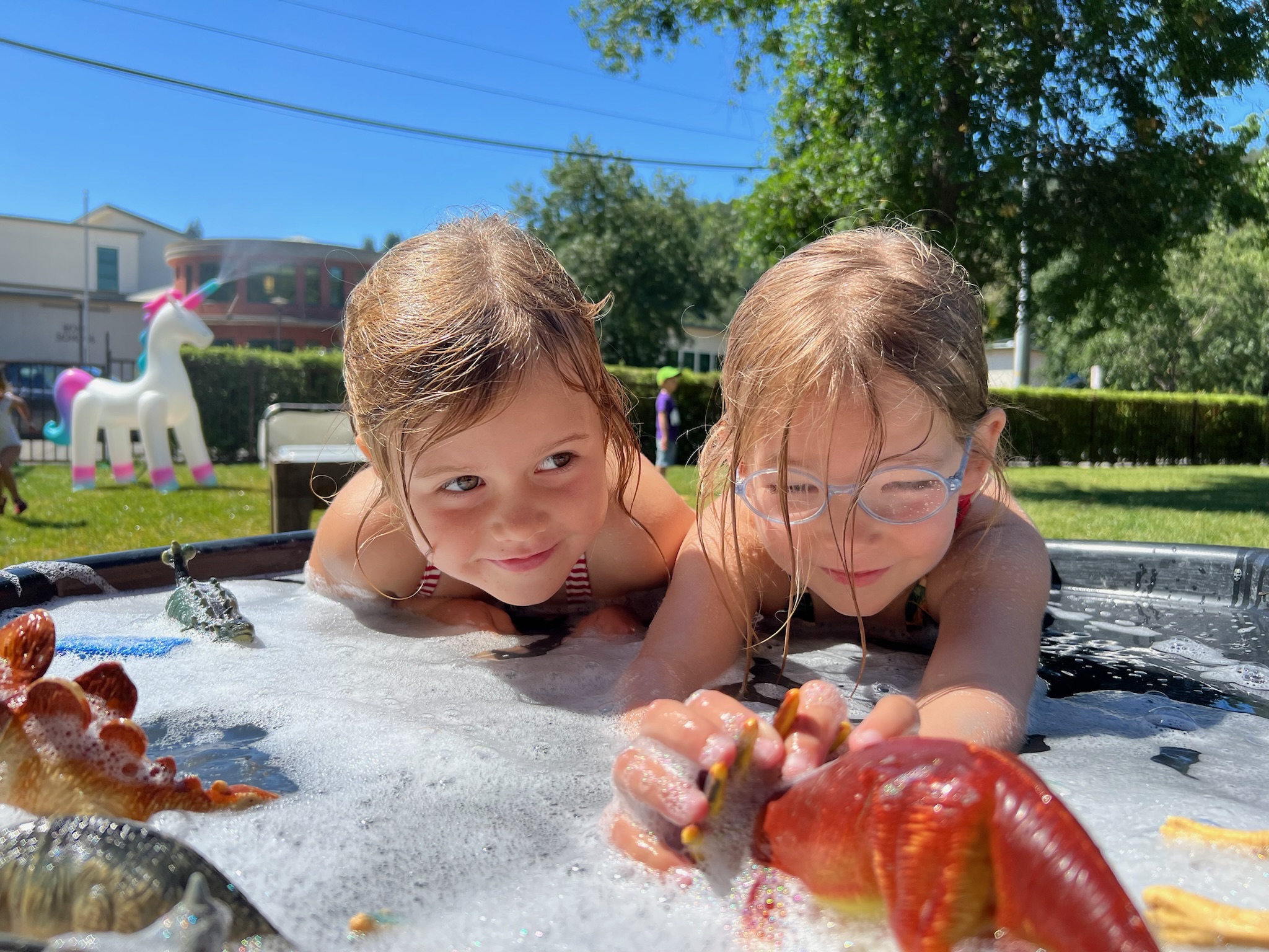 Water play at TRP