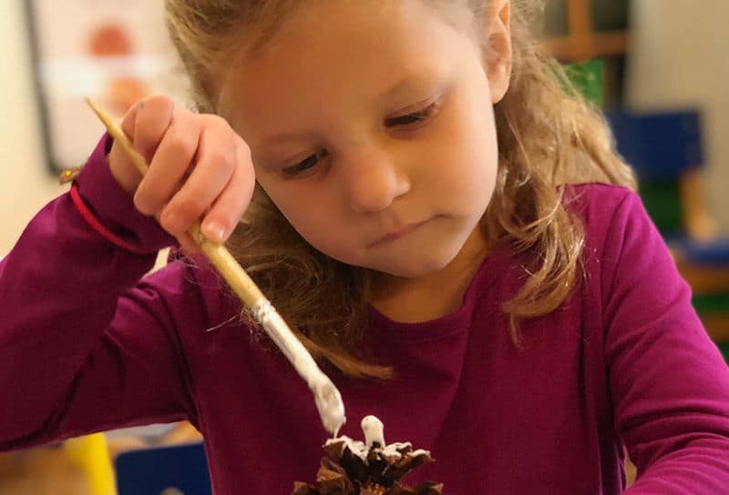 Children learning at The Ross Preschool