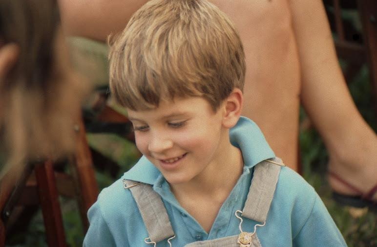 David as a child