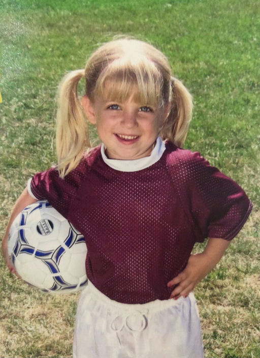 Teacher Emma as a child