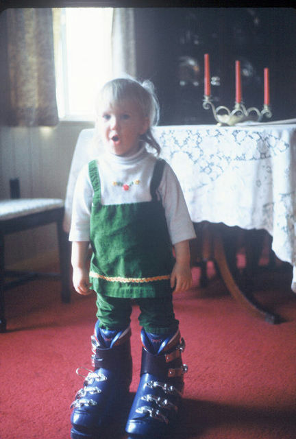 Teacher Tiffany as a child